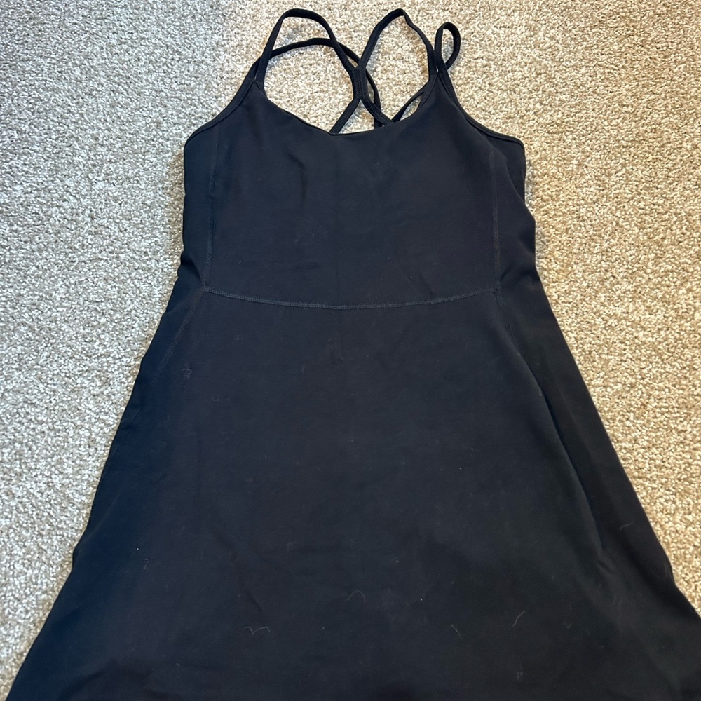 Old Navy Black Strappy Dress